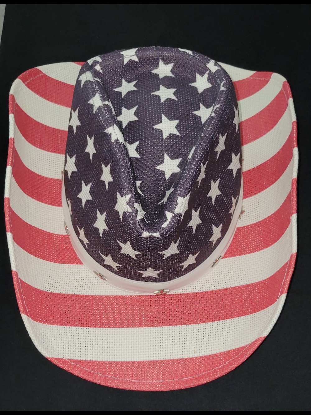 Cowboy Hat - Stars & Stripes- New w/o Tags